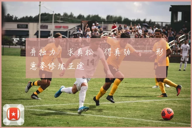 弃拙力・求真松・得真劲 —— 形意拳修炼正途