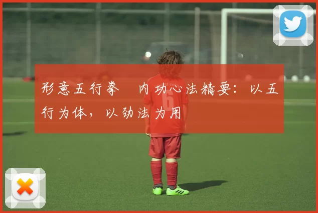 形意五行拳・内功心法精要：以五行为体，以劲法为用
