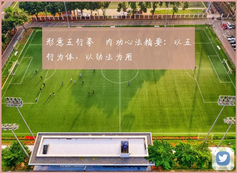 形意五行拳・内功心法精要：以五行为体，以劲法为用