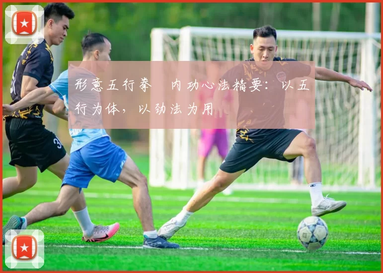 形意五行拳・内功心法精要:以五行为体,以劲法为用