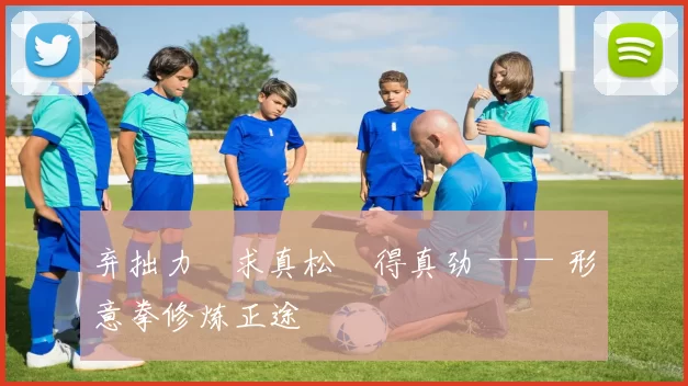 弃拙力・求真松・得真劲 —— 形意拳修炼正途