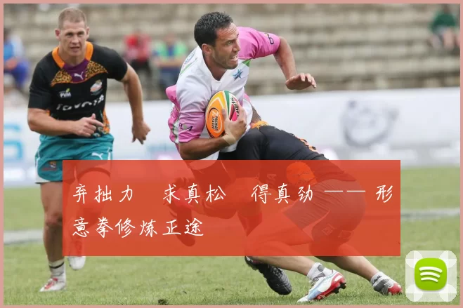 弃拙力・求真松・得真劲 —— 形意拳修炼正途