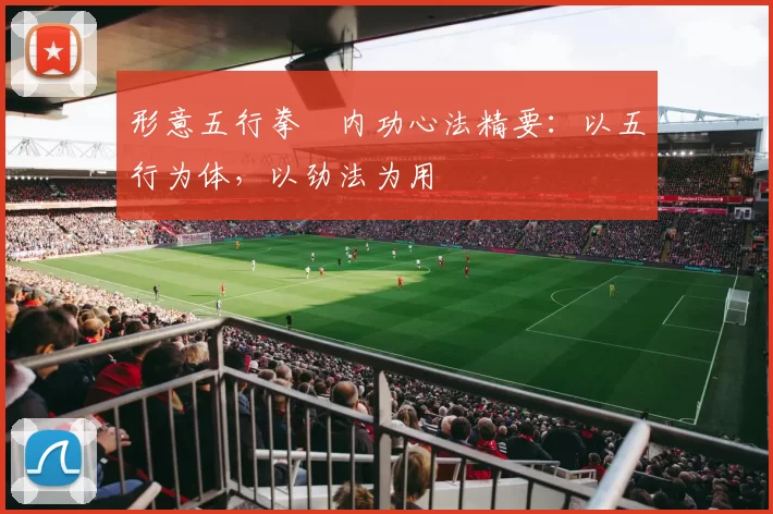 形意五行拳・内功心法精要：以五行为体，以劲法为用