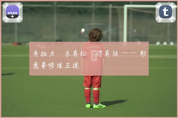 弃拙力・求真松・得真劲 —— 形意拳修炼正途