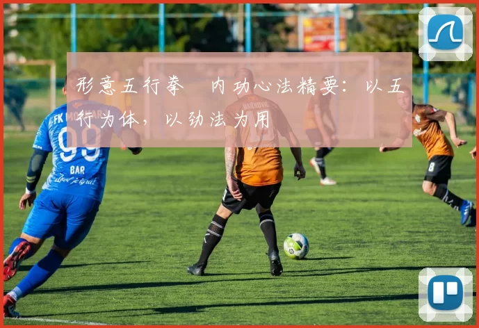 形意五行拳・内功心法精要：以五行为体，以劲法为用