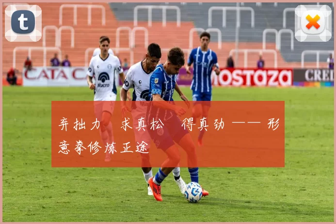 弃拙力・求真松・得真劲 —— 形意拳修炼正途