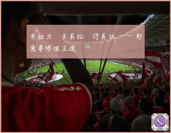 弃拙力・求真松・得真劲 —— 形意拳修炼正途