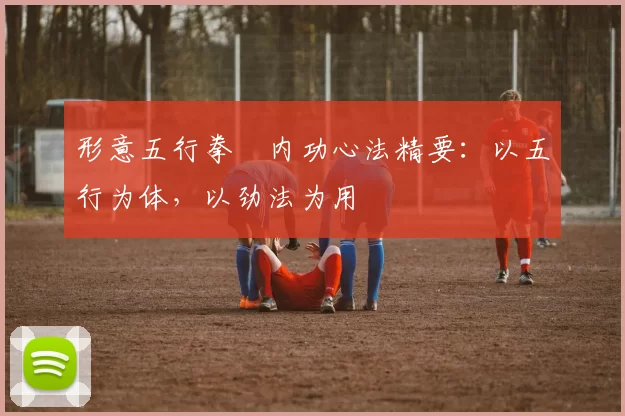 形意五行拳・内功心法精要:以五行为体,以劲法为用