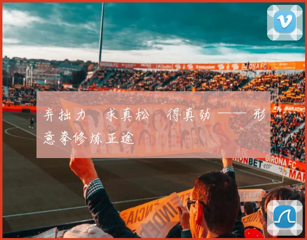 弃拙力・求真松・得真劲 —— 形意拳修炼正途