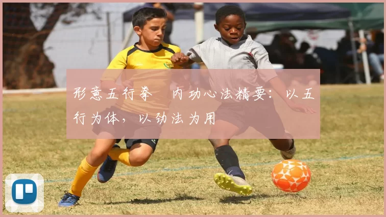 形意五行拳・内功心法精要：以五行为体，以劲法为用