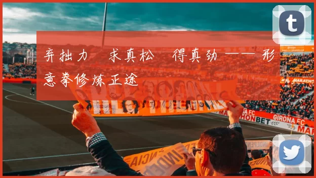 弃拙力・求真松・得真劲 —— 形意拳修炼正途