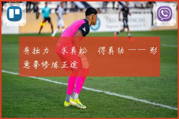 弃拙力・求真松・得真劲 —— 形意拳修炼正途