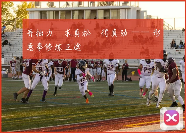 弃拙力・求真松・得真劲 —— 形意拳修炼正途