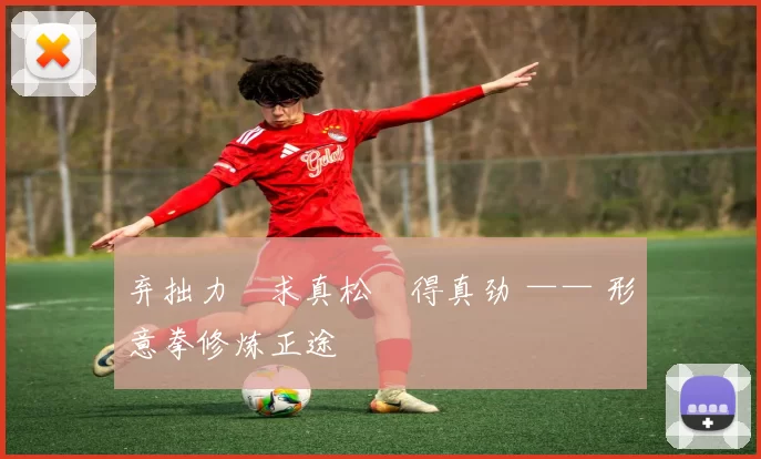 弃拙力・求真松・得真劲 —— 形意拳修炼正途