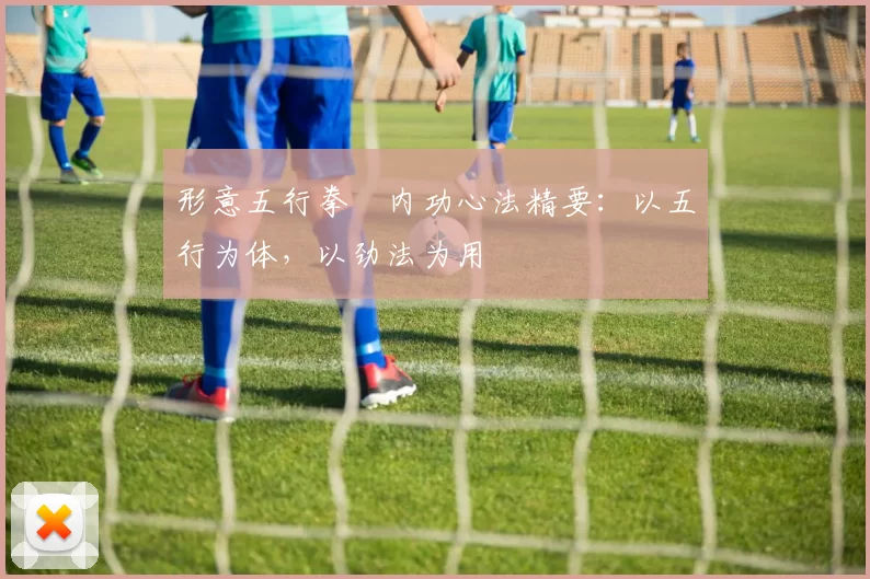 形意五行拳・内功心法精要：以五行为体，以劲法为用