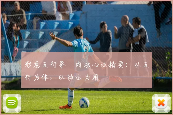 形意五行拳・内功心法精要：以五行为体，以劲法为用