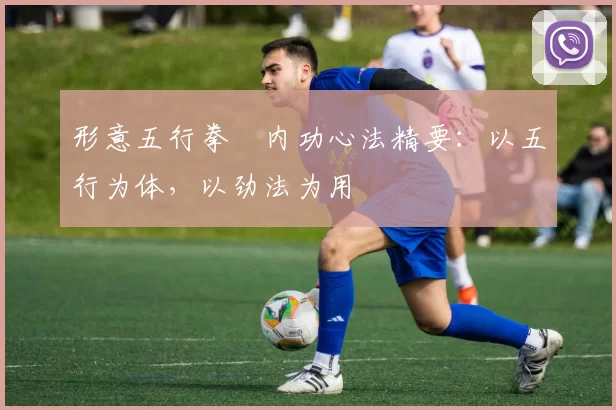 形意五行拳・内功心法精要：以五行为体，以劲法为用