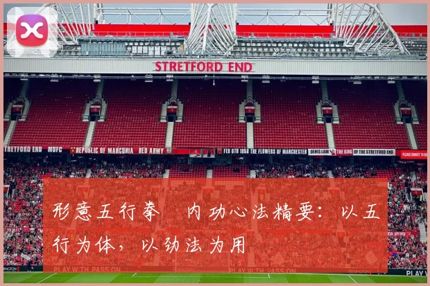 形意五行拳・内功心法精要：以五行为体，以劲法为用