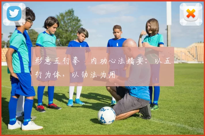 形意五行拳・内功心法精要:以五行为体,以劲法为用