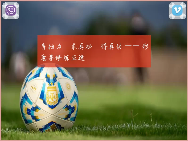 弃拙力・求真松・得真劲 —— 形意拳修炼正途