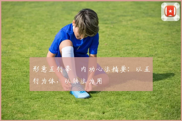 形意五行拳・内功心法精要：以五行为体，以劲法为用