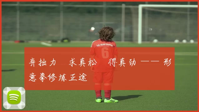 弃拙力・求真松・得真劲 —— 形意拳修炼正途