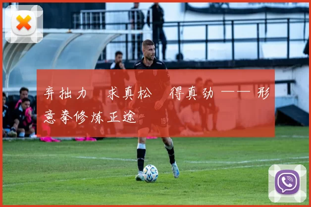 弃拙力・求真松・得真劲 —— 形意拳修炼正途