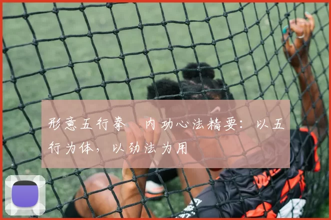 形意五行拳・内功心法精要：以五行为体，以劲法为用