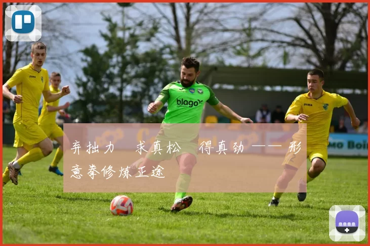 弃拙力・求真松・得真劲 —— 形意拳修炼正途