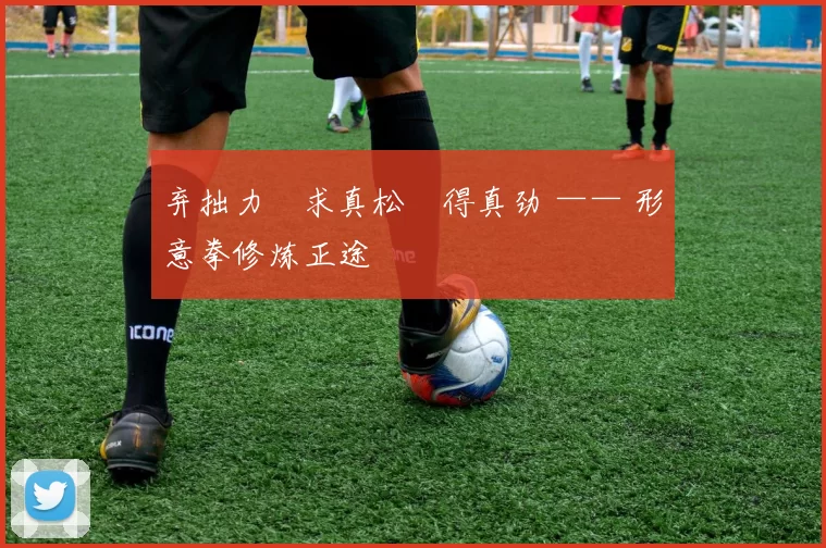 弃拙力・求真松・得真劲 —— 形意拳修炼正途