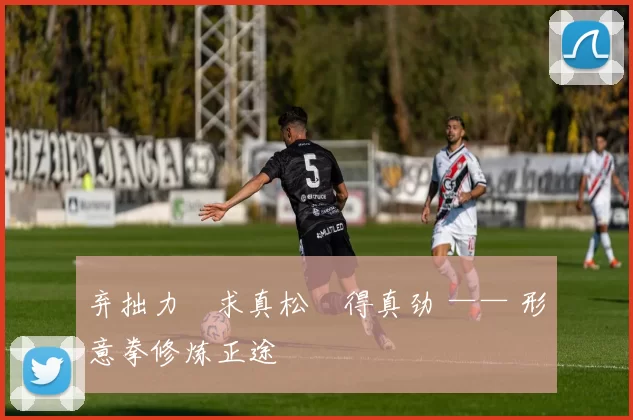 弃拙力・求真松・得真劲 —— 形意拳修炼正途