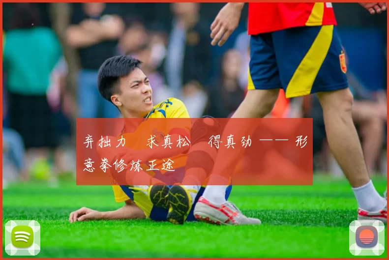 弃拙力・求真松・得真劲 —— 形意拳修炼正途