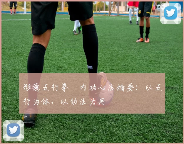 形意五行拳・内功心法精要：以五行为体，以劲法为用