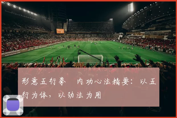 形意五行拳・内功心法精要:以五行为体,以劲法为用