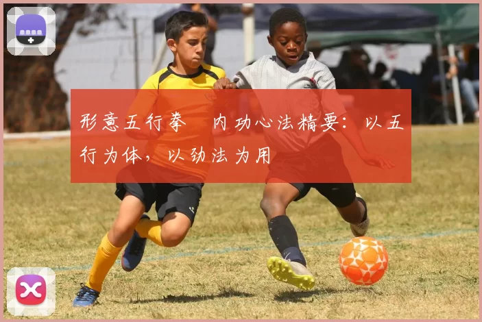 形意五行拳・内功心法精要：以五行为体，以劲法为用