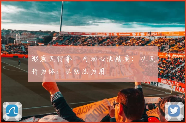 形意五行拳・内功心法精要：以五行为体，以劲法为用