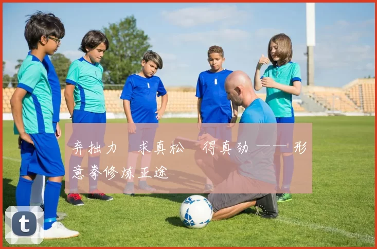 弃拙力・求真松・得真劲 —— 形意拳修炼正途
