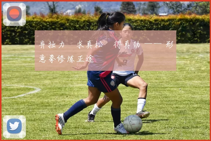 弃拙力・求真松・得真劲 —— 形意拳修炼正途