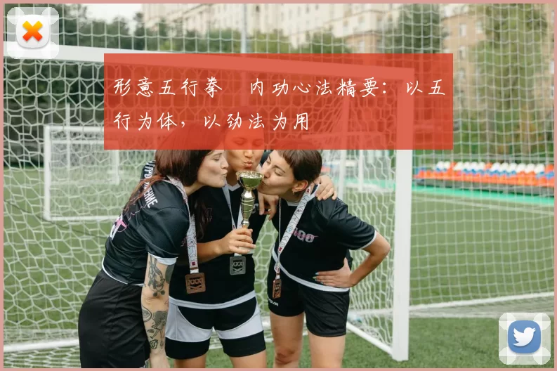 形意五行拳・内功心法精要：以五行为体，以劲法为用