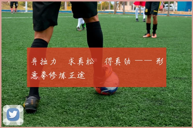 弃拙力・求真松・得真劲 —— 形意拳修炼正途