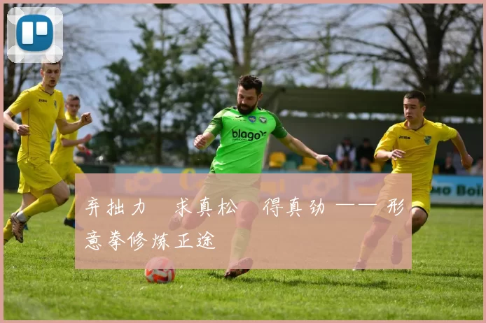 弃拙力・求真松・得真劲 —— 形意拳修炼正途