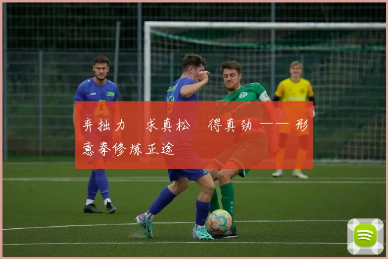 弃拙力・求真松・得真劲 —— 形意拳修炼正途