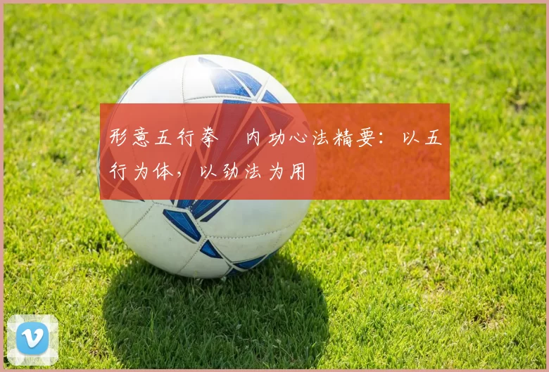 形意五行拳・内功心法精要：以五行为体，以劲法为用