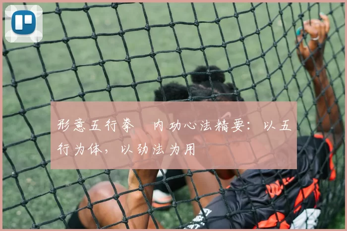 形意五行拳・内功心法精要：以五行为体，以劲法为用