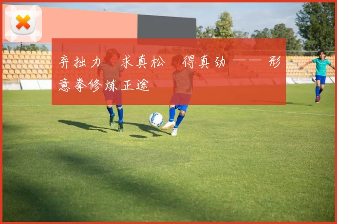 弃拙力・求真松・得真劲 —— 形意拳修炼正途