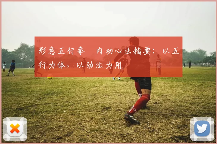 形意五行拳・内功心法精要：以五行为体，以劲法为用