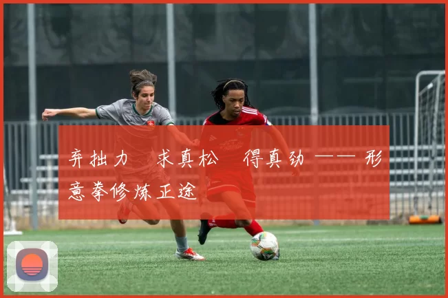 弃拙力・求真松・得真劲 —— 形意拳修炼正途