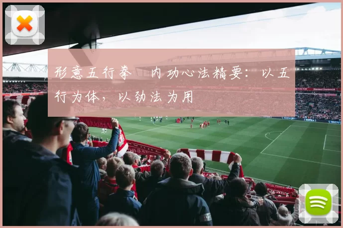 形意五行拳・内功心法精要：以五行为体，以劲法为用