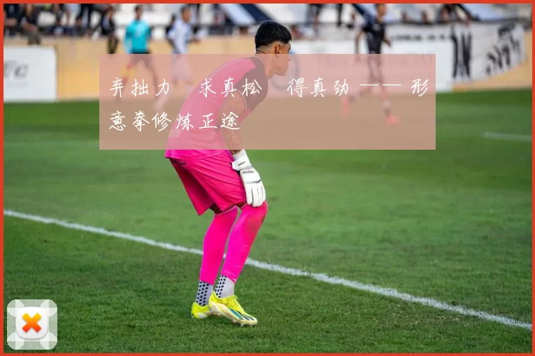弃拙力・求真松・得真劲 —— 形意拳修炼正途