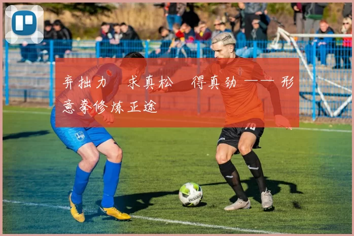 弃拙力・求真松・得真劲 —— 形意拳修炼正途